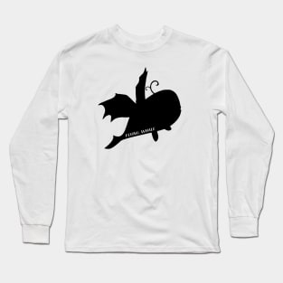 Flying Whale Long Sleeve T-Shirt